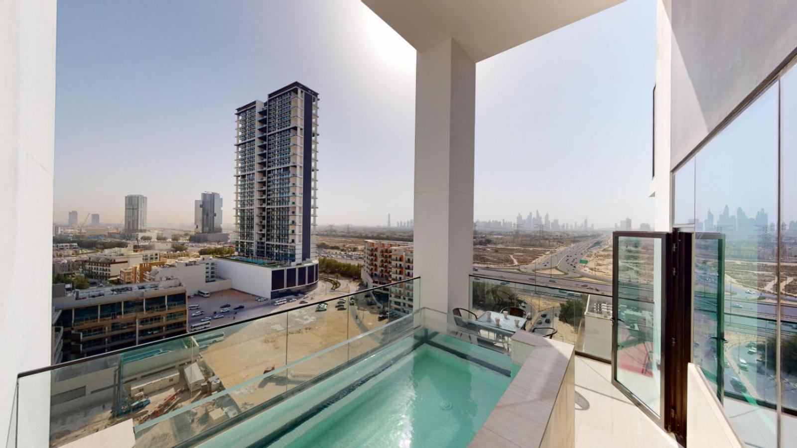 Binghatti House - Two Bedroom With Private Pool Apartment Dubai