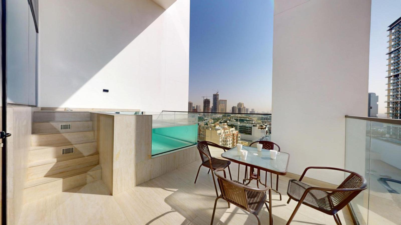 Binghatti House - Two Bedroom With Private Pool Apartment